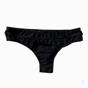 Black Bikini / Two-Piece Bathing Suit Bottoms by Prana Swim